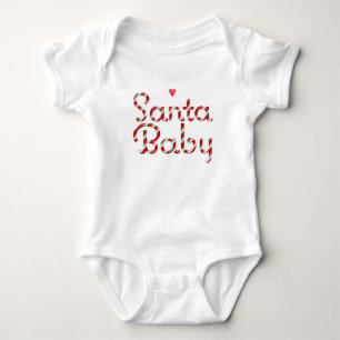 Body Para Bebê Papais noeis Doces de Natal de Bebê
