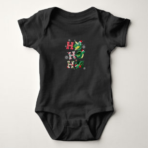 Body Para Bebê Papais noeis Ho Tartarugas Enfeites de natal Deco