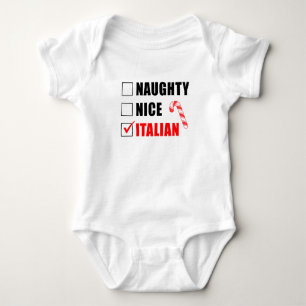 Body Para Bebê Papais noeis italianos bacanas Lista de Bebês