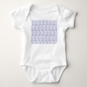 Body Para Bebê Papel branco de embrulho com uma parte sutil e rep