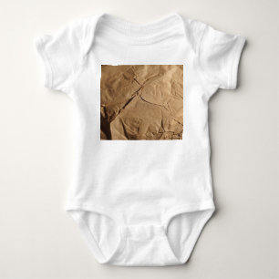 Body Para Bebê Papel de reciclado: Textura Ecológica.