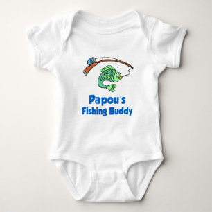 Body Para Bebê Papou's Fisheries Buddy