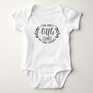 Body Para Bebê Para Este Pequeno Nós Rezamos FIV Baby