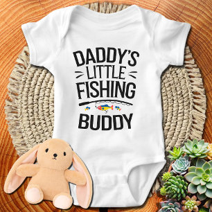 Body Para Bebê Parceirinho de Pesca do Papai
