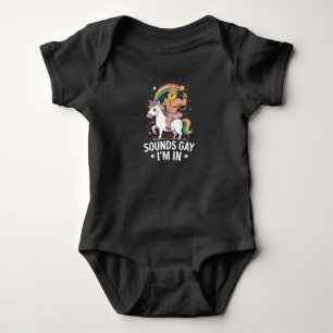Body Para Bebê Parece Gay Estou Dentro