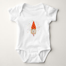 Body Para Bebê Partida de Hamster - Animais com festa