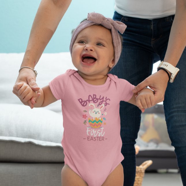 BODY PARA BEBÊ PÁSCOA DE BEBÊ PERSONALIZADA (Criador carregado)