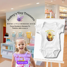 Body Para Bebê Páscoa Personalizada Bebê Roupa