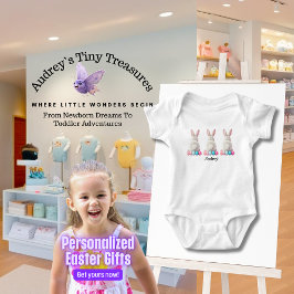 Body Para Bebê Páscoa Personalizada Bebê Roupa