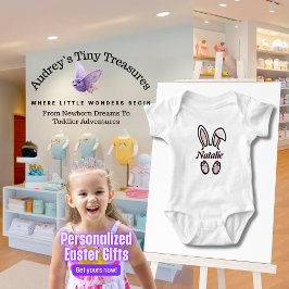 Body Para Bebê Páscoa Personalizada Bebê Roupa