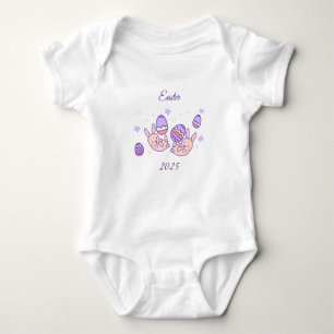 Body Para Bebê Páscoa Personalizada Bebê Roupa
