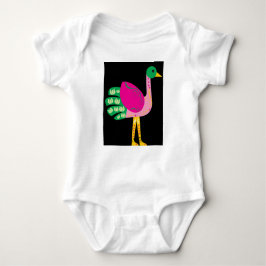 Body Para Bebê Pássaro