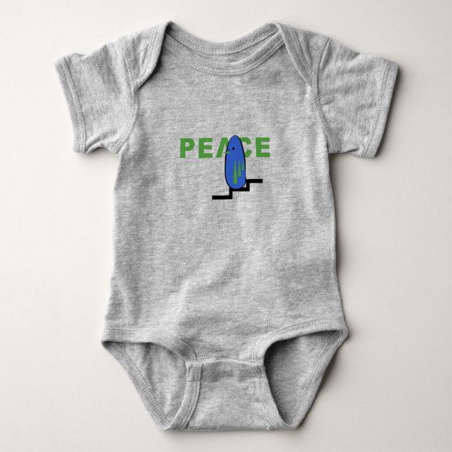 Body Para Bebê Pássaro Cartoon (Frente)