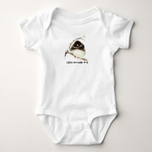 Body Para Bebê Pássaro Fluffy Inseto de Pequeno Envolvimento Caqu