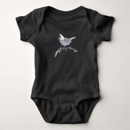 Body Para Bebê Pássaro - Yuhina de Taiwan