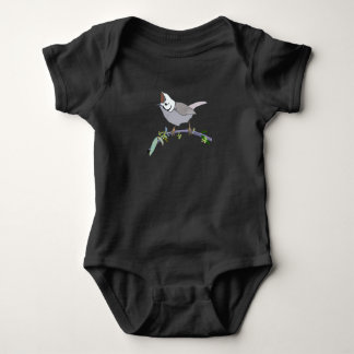Body Para Bebê Pássaro - Yuhina de Taiwan
