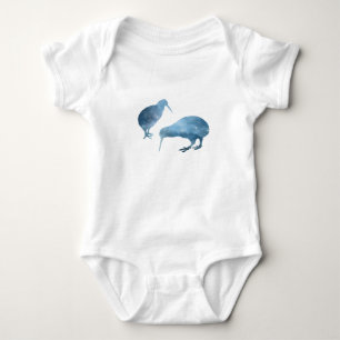 Body Para Bebê pássaros do quivi