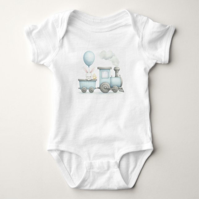 Body Para Bebê Passeio de Trem Doce (Frente)