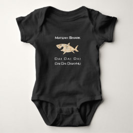 Body Para Bebê Passover Matzah Shark Kids'Baby Bodydress