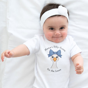 Body Para Bebê Pata Chata com Laço de Cabelo