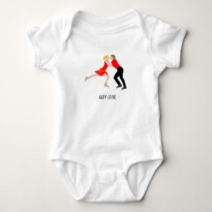 Body Para Bebê Patinação de Figura