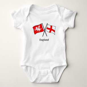 Body Para Bebê Patriota Inglês Babygro