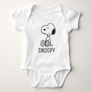 Body Para Bebê PEANUTS   Esnoopia sobre Histórias em quadrinhos b