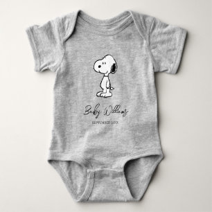 Body Para Bebê Peanuts Snoopy   Bebê em breve
