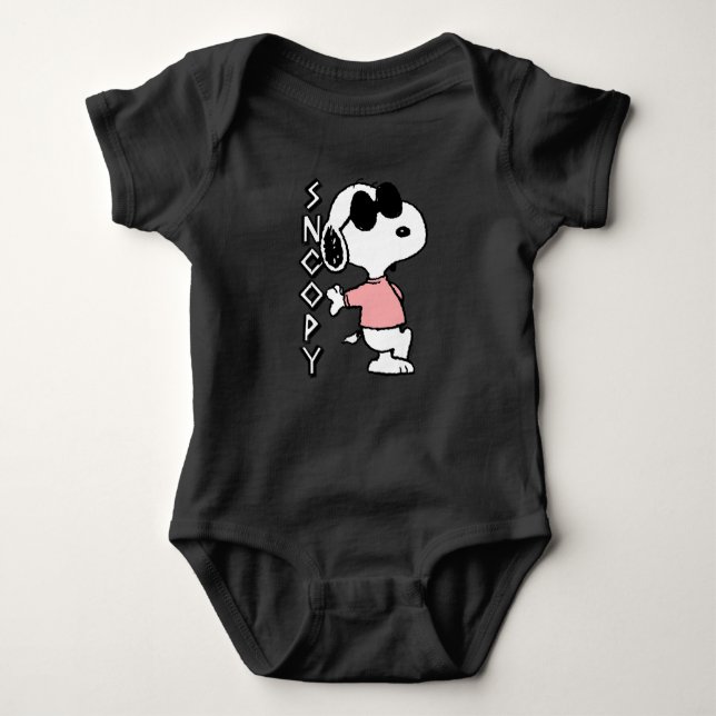 Body Para Bebê Peanuts Snoopy Joe Legal (Frente)