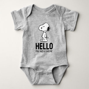 Body Para Bebê Peanuts Snoopy    'm New Here