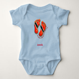 Body Para Bebê Pegadas S2 Bebê CorpoSuit- Trini