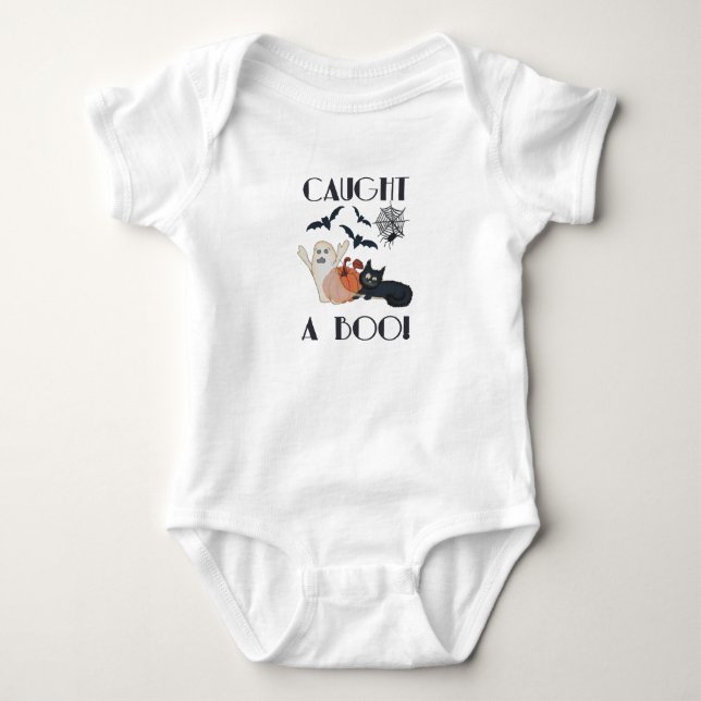 Body Para Bebê Peguei um Boo! (Frente)