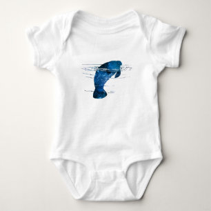 Body Para Bebê Peixe-boi