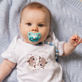 Body Para Bebê Peixes Bebê: "A magia zodiaca Encantadora de Peixe