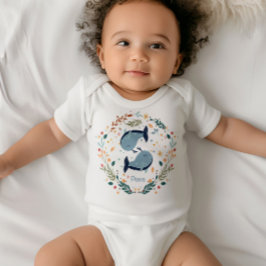 Body Para Bebê Peixes Bebê - Sinal de Zodíaco de Peixes Sonhos