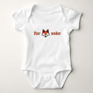 Body Para Bebê Pela Fox Sake!