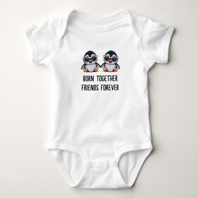 Body Para Bebê Penguin Baby Bodyfit (Frente)