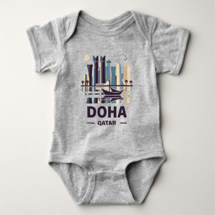 Body Para Bebê Península da Arábia Saudita de Doha