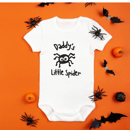 Body Para Bebê Pequena aranha do pai | Fatos De Bebê Halloween