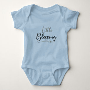 Body Para Bebê Pequena Bênção – Design Elegante de Bodysuit para 