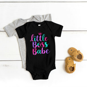 Body Para Bebê "Pequena Chefa Babe" Colorido