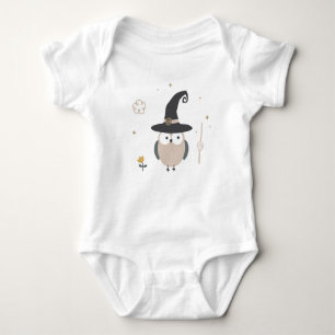 Body Para Bebê Pequena Coruja