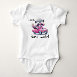 Body Para Bebê Pequena Dama Chefe