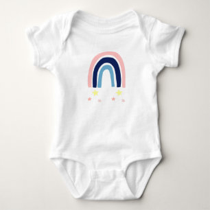Body Para Bebê Pequena Joia Arco-Íris