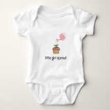 Pequena Menina Broto