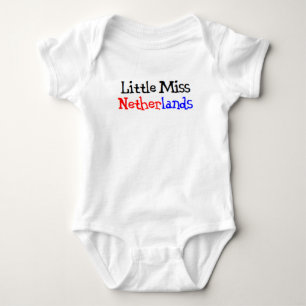 Body Para Bebê pequena miss holandesa