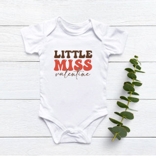 Body Para Bebê Pequena Miss Namorados