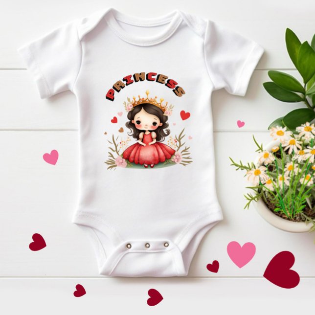 Body Para Bebê Pequena princesa (Criador carregado)