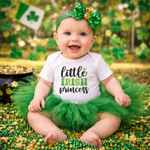 Body Para Bebê Pequena Princesa Irlandesa