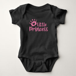 Body Para Bebê Pequena Princesa. Personalize Bodysuit de Bebê